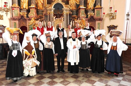 Jedi je blagoslovil cerkljanski župnik Martin Leban